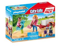 Playmobil 70990 grands-parents avec petit-fils- city life - la maison  moderne - personnages enfant Playmobil