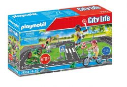 PLAYMOBIL CITY LIFE - CAMION DE RECYCLAGE VERT #71234 - PLAYMOBIL / City  Life