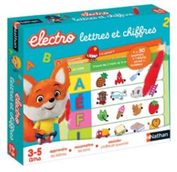 JEU NATHAN - ÉLECTRO LETTRES ET CHIFFRES