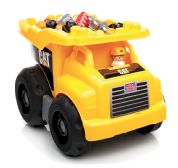 MEGA BLOKS CAT CAMION À BENNE 25 PIÈCES