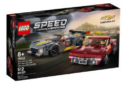 *** LEGO SPEED CHAMPIONS - CHEVROLET CORVETTE C8.R RACE CAR ET 1968 CHEVROLET CORVETTE #76903