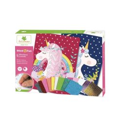 STICK'N FUN - XL 5 MOSAÏQUES - LICORNES