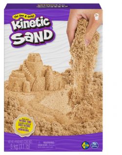 KINETIC SAND - SABLE SYNTHÉTIQUE BRUN EN BOÎTE DE 11 LBS