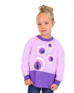 TABLIER DE BRICOLAGE PASSE-PARTOUT MAUVE (7-8 ANS)