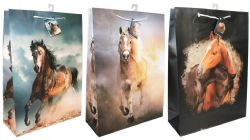 SAC CADEAU JUMBO - CHEVAUX ASST