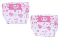 BABY BORN LITTLE - PAQUET DE 2 COUCHES À VELCRO