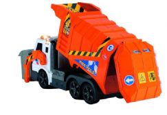 DICKIE CITY HEROES - CAMION DE RECYCLAGE ORANGE JR16