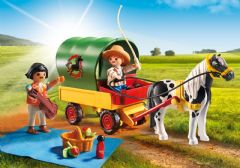 *** PLAYMOBIL COUNTRY - PIQUE-NIQUE ET CHARIOT AVEC PONEY #5686