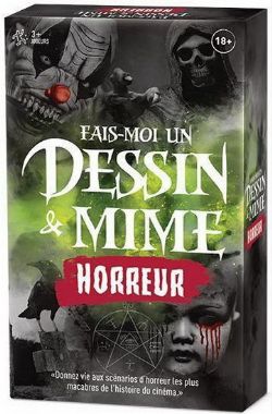 JEU FAIS-MOI UN DESSIN ET MIME - HORREUR