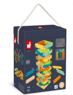 // JEU JANOD S.A.S. - ENSEMBLE DE CONSTRUCTION 60 PIÈCES EN BOIS