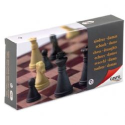 JEU D'ÉCHECS ET DAMES MAGNÉTIQUE (PETIT)