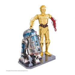 METAL EARTH - BOITE CADEAU STAR WARS R2-D2 & C-3PO
