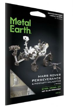 METAL EARTH - ROVER MARS PERSÉVÉRANCE ET HÉLICOPTÈRE INGÉNIOSITÉ