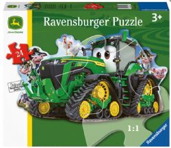 RAVENSBURGER CASSE-TÊTE DE PLANCHER 24 PIÈCES - TRACTEUR JOHN DEERE #5172