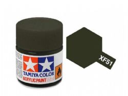 PEINTURE TAMIYA VERT KAKI MAT XF-51