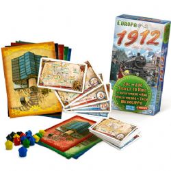JEU LES AVENTURIERS DU RAIL - EXTENSION : EUROPA 1912 (FR)