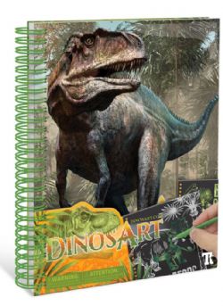 DINOSART - TABLEAUX À GRATTER