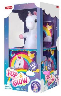 JACK IN THE BOX LICORNE - JOUET LUMINEUX