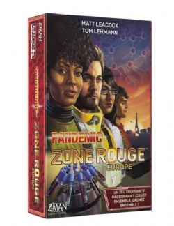 JEU PANDEMIC ZONE ROUGE - EUROPE