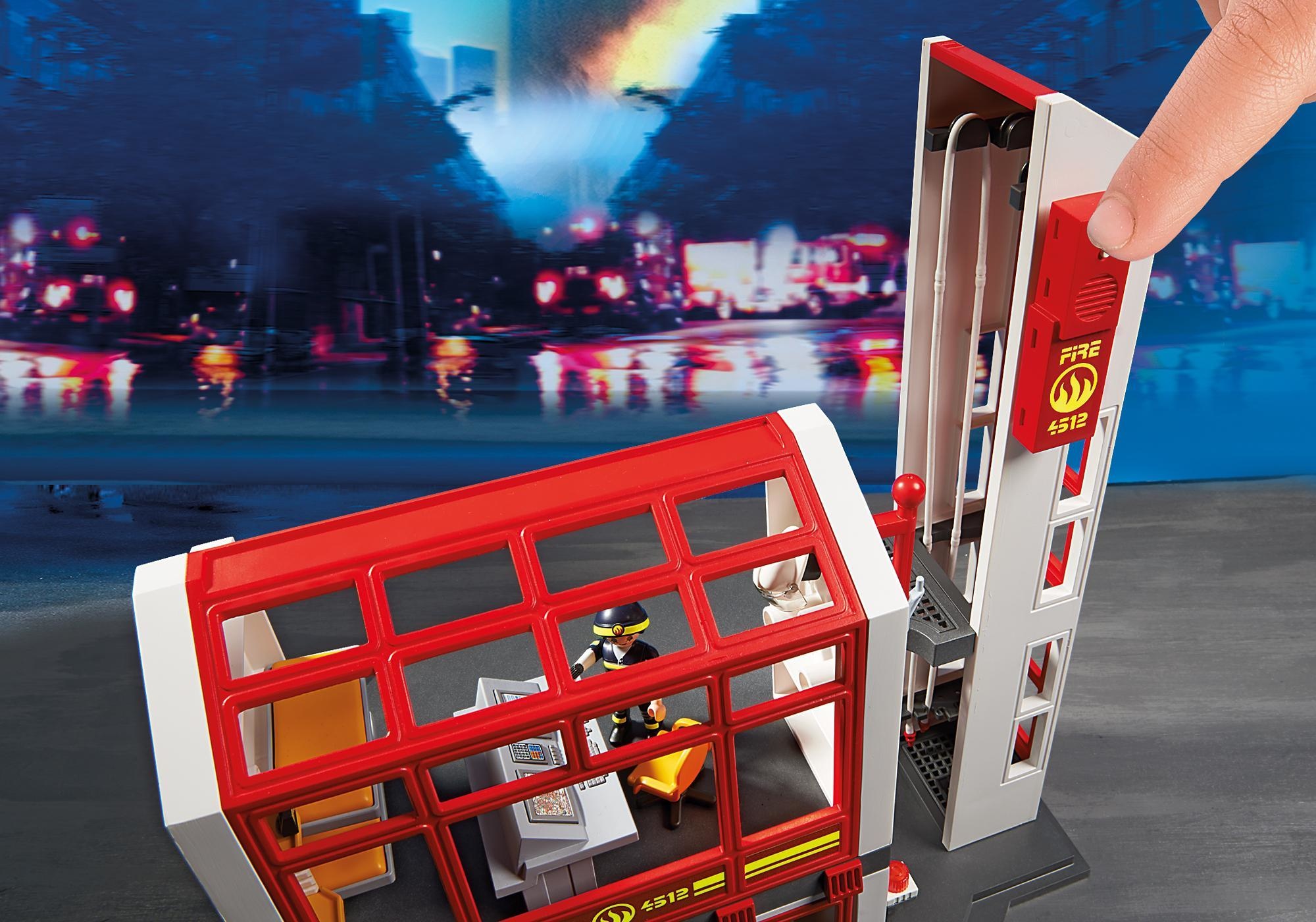 Playmobil pompier promo caserne