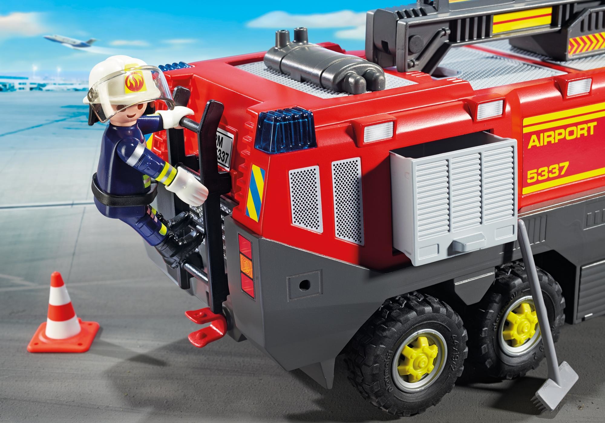 PLAYMOBIL 4820 Camion de Pompiers Grande Echelle Achat Vente